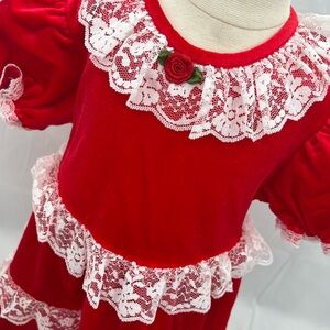 Vintage 90’s Holiday Dress 4T